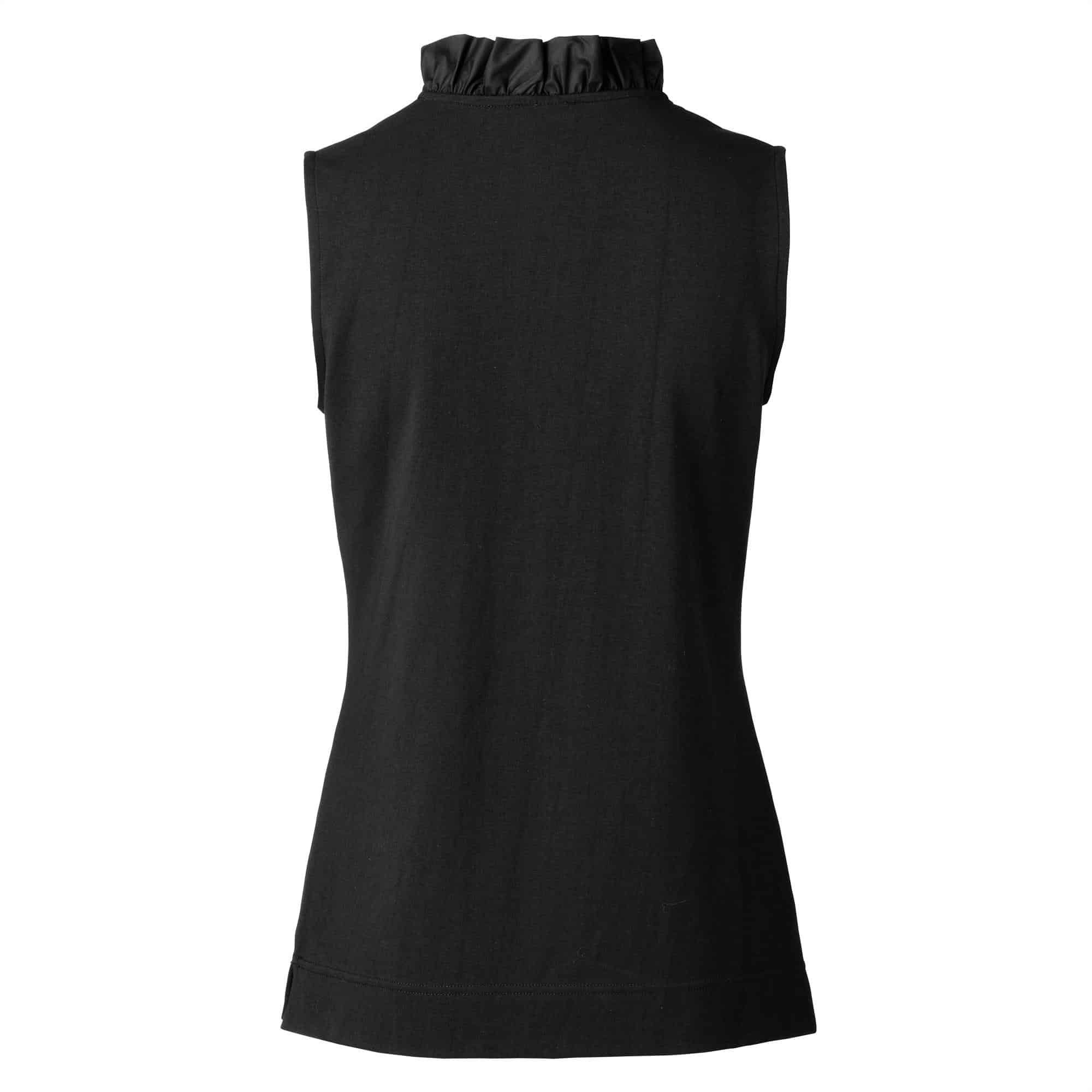 Daily Sports Patrice Ladies Sleeveless Golf Polo Black